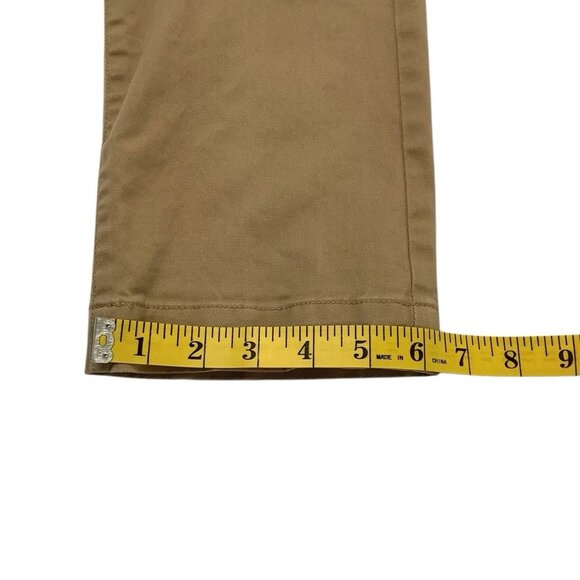 Lacoste Mens Slim Fit Chino Khaki Pants Size US30 L32 - Picture 8 of 10